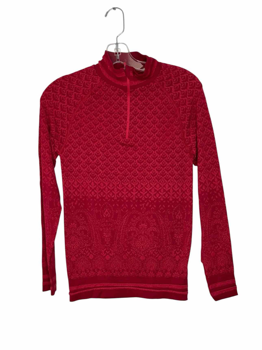 Athleta Size Large Red Pre-Owned Top- Ladies