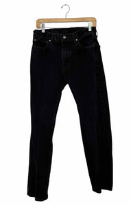 Levis Size 32 32 Black Pre-Owned Jeans- Mens