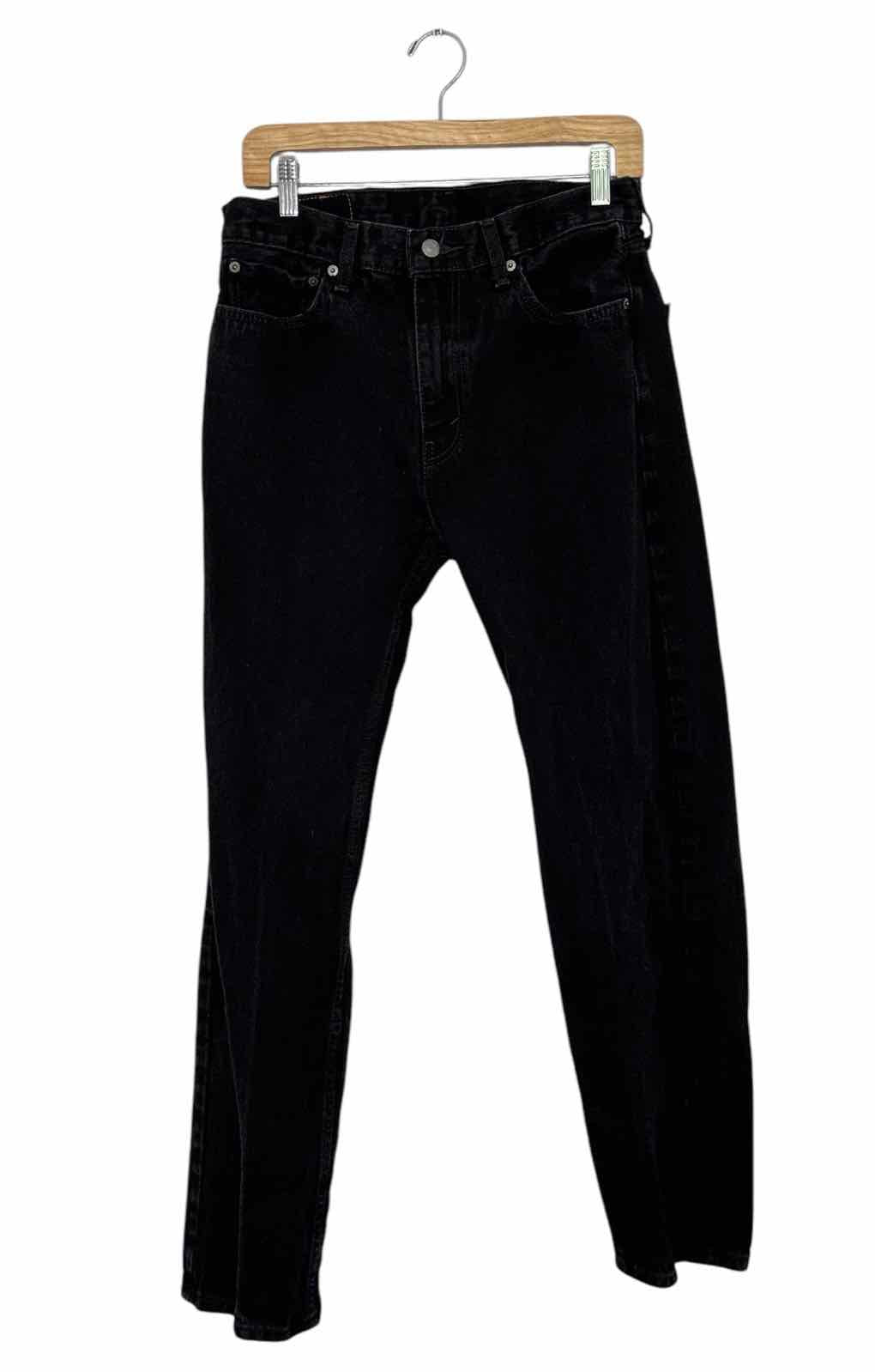 Levis Size 32 32 Black Pre-Owned Jeans- Mens