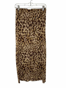 Zara Size Medium Animal Print Pre-Owned Skirt- Ladies