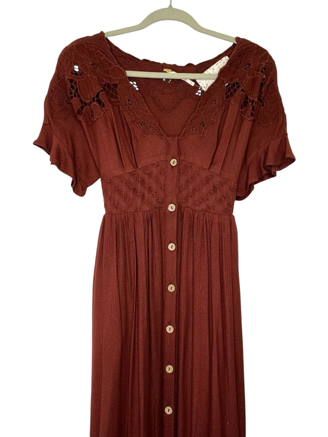 Free People Size X- Small Cinnamon New w/ Tags Dress- Ladies