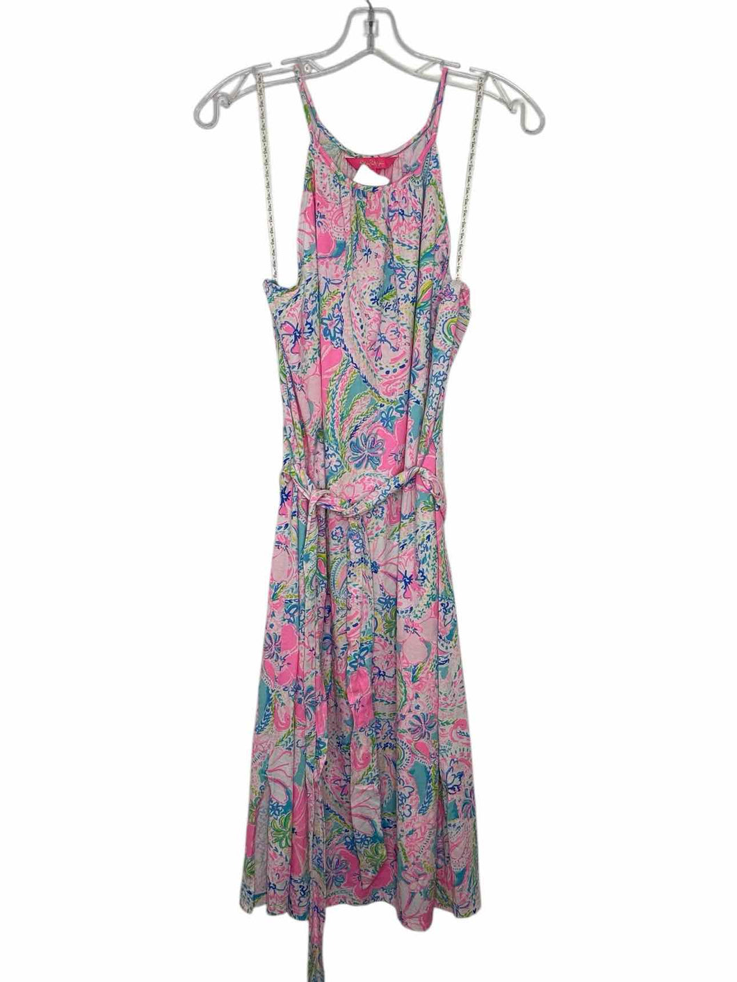 Lilly Pulitzer Size X-Large Multi Pre-Owned Dress- Ladies