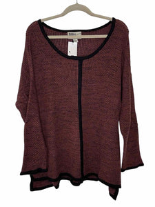 Habitat Size Large Burgundy Pre-Owned Sweater- Ladies