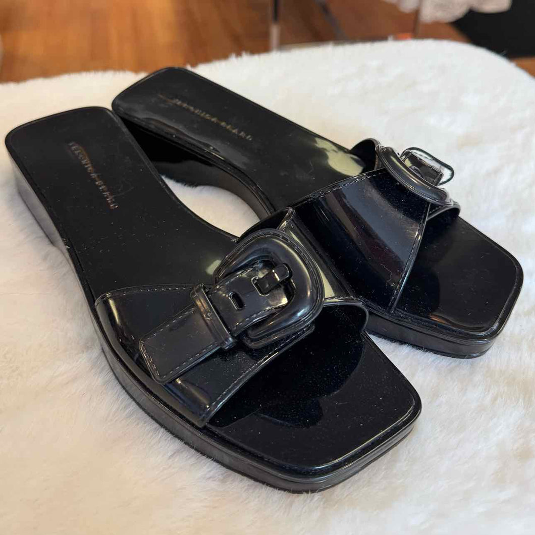 Veronica Beard Size 8 Black Pre-Owned Shoes- Ladies