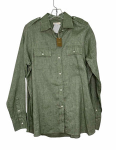 Ann Mashburn Size Large Green New w/ Tags Shirt- Ladies
