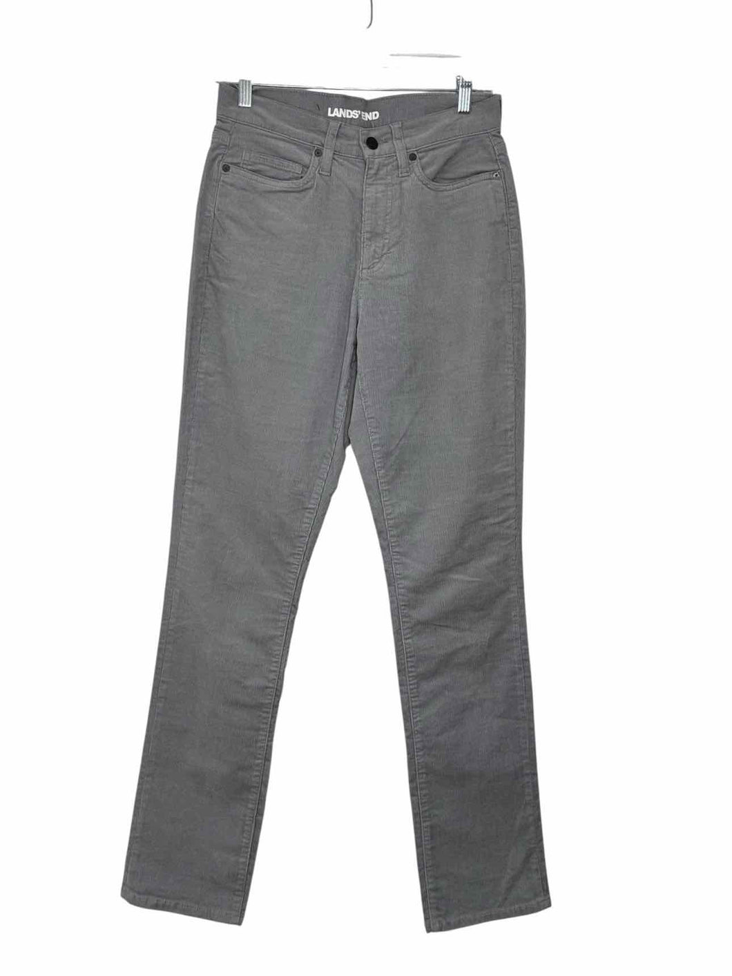 Lands End Size 4 Grey Pre-Owned Pants- Ladies