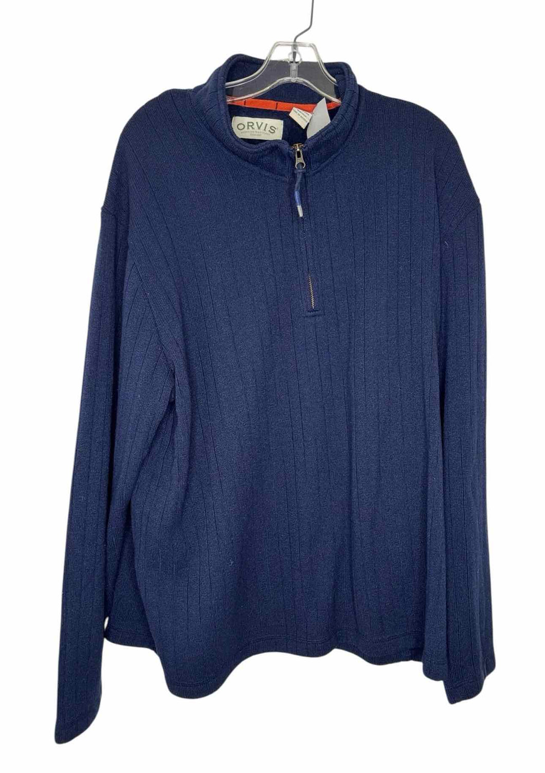 Orvis Size XL Navy Pre-Owned Pullover- Mens
