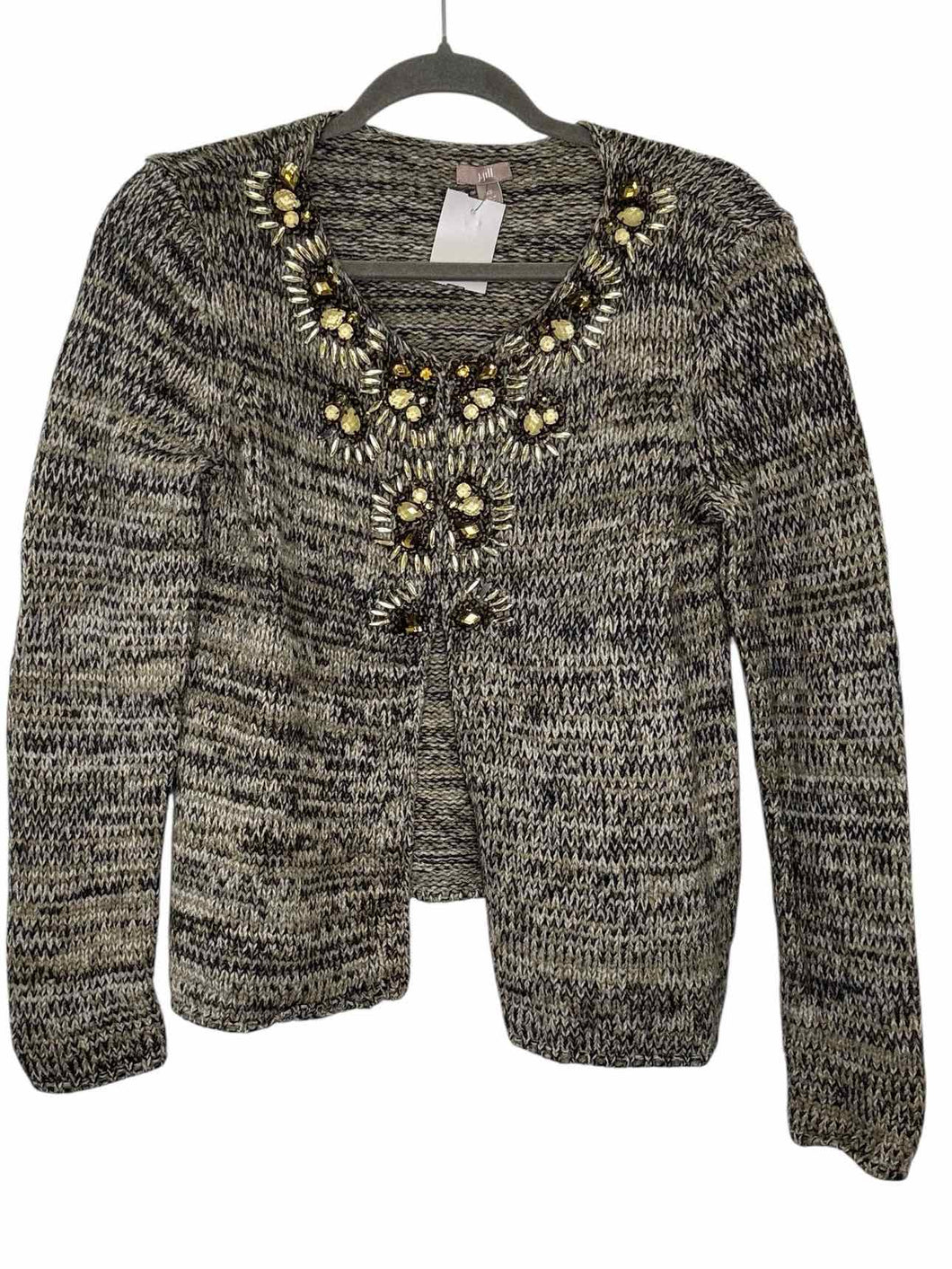 J Jill Size X- Small Grey Pre-Owned Sweater- Ladies