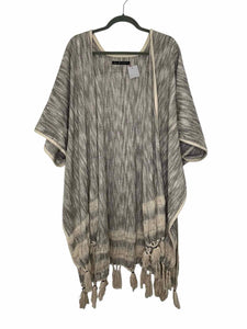 Anthropologie Size One Size Grey Pre-Owned Jacket- Ladies