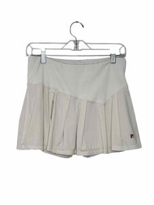 Fila Size Large White Pre-Owned Shorts- Ladies