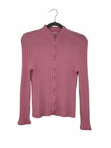St John Size Small Pink Pre-Owned Sweater- Ladies
