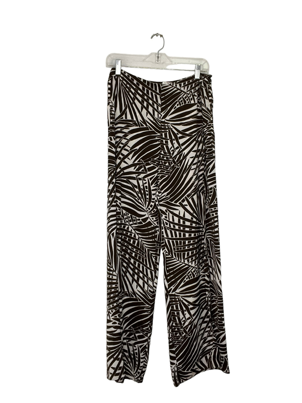 Zara Size Medium Brown Print Pants- Ladies