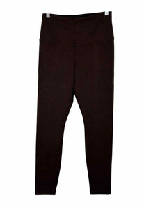 Lysse Size Medium Brown Pre-Owned Pants- Ladies