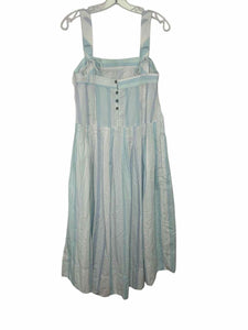 Free People Size X- Small Blue Stripe New w/ Tags Dress- Ladies