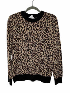 Charter Club Size Large Animal Print Pre-Owned Sweater- Ladies