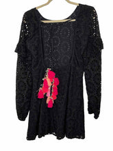 Load image into Gallery viewer, Sundress Size Medium Black Pre-Owned Dress- Ladies
