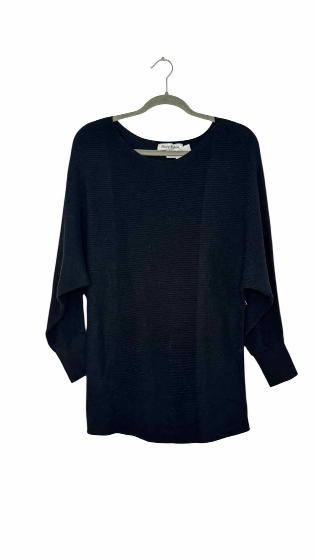 Tommy Bahama Size Large Black Pre-Owned Sweater- Ladies