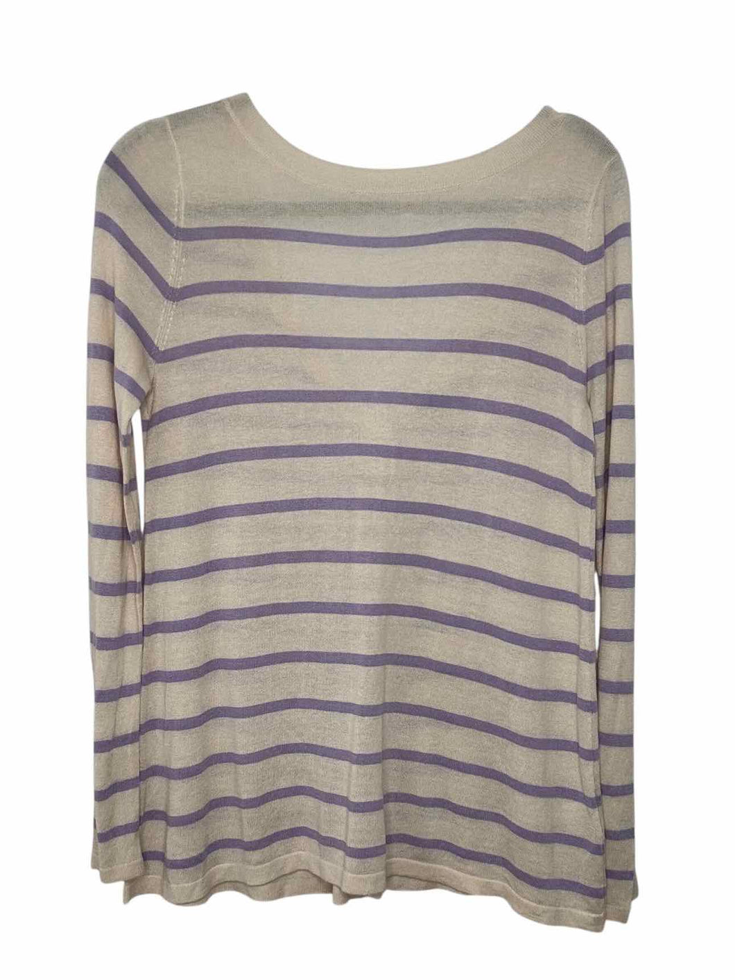 Cortland Park Size X- Small Cream Stripe New w/ Tags Sweater- Ladies
