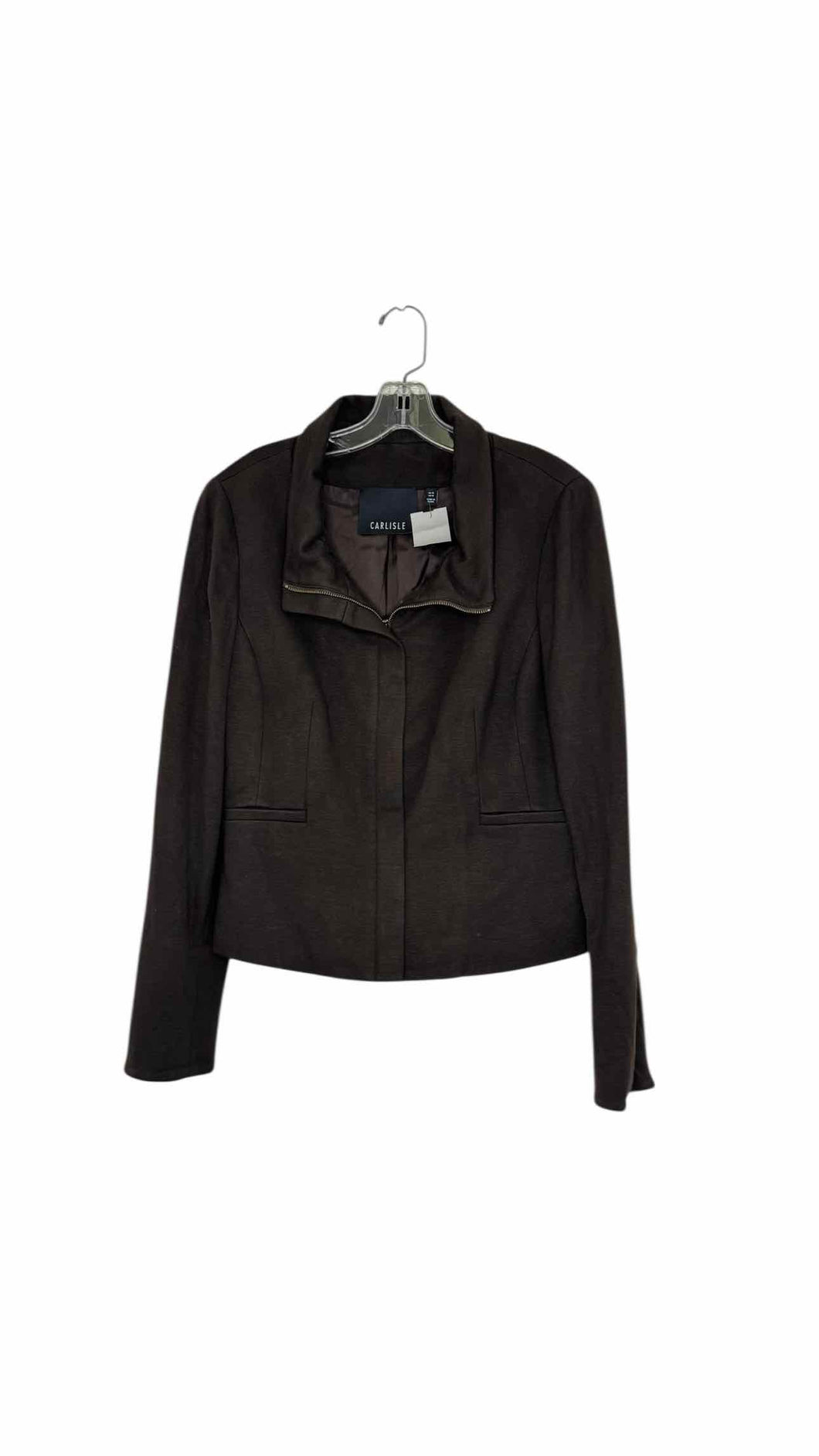 Carlisle Size 10 Brown Pre-Owned Jacket- Ladies