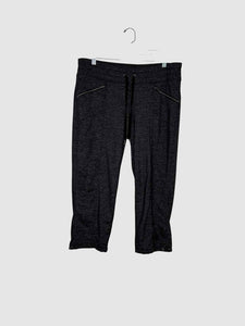 Athleta Size Large Grey Pre-Owned Pants- Ladies