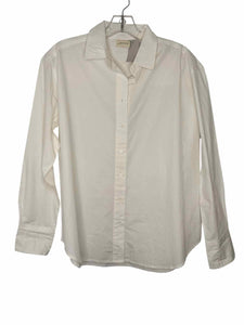 Julia Amory Size Small White Pre-Owned Shirt- Ladies