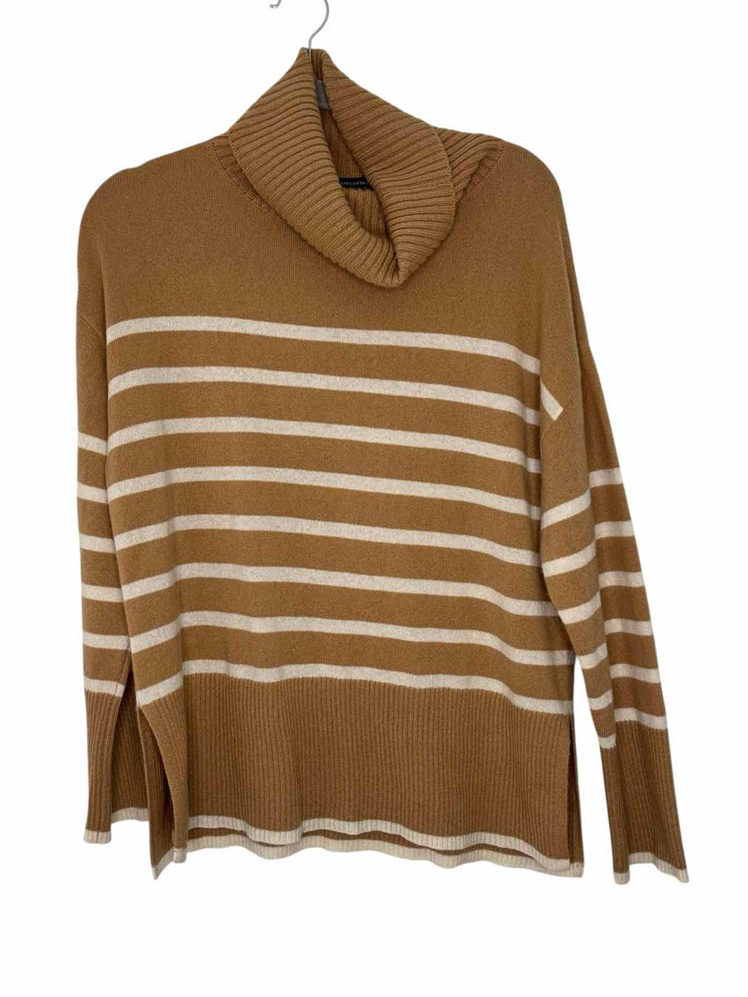 Saks Fifth Ave Size Large Camel Pre-Owned Sweater- Ladies