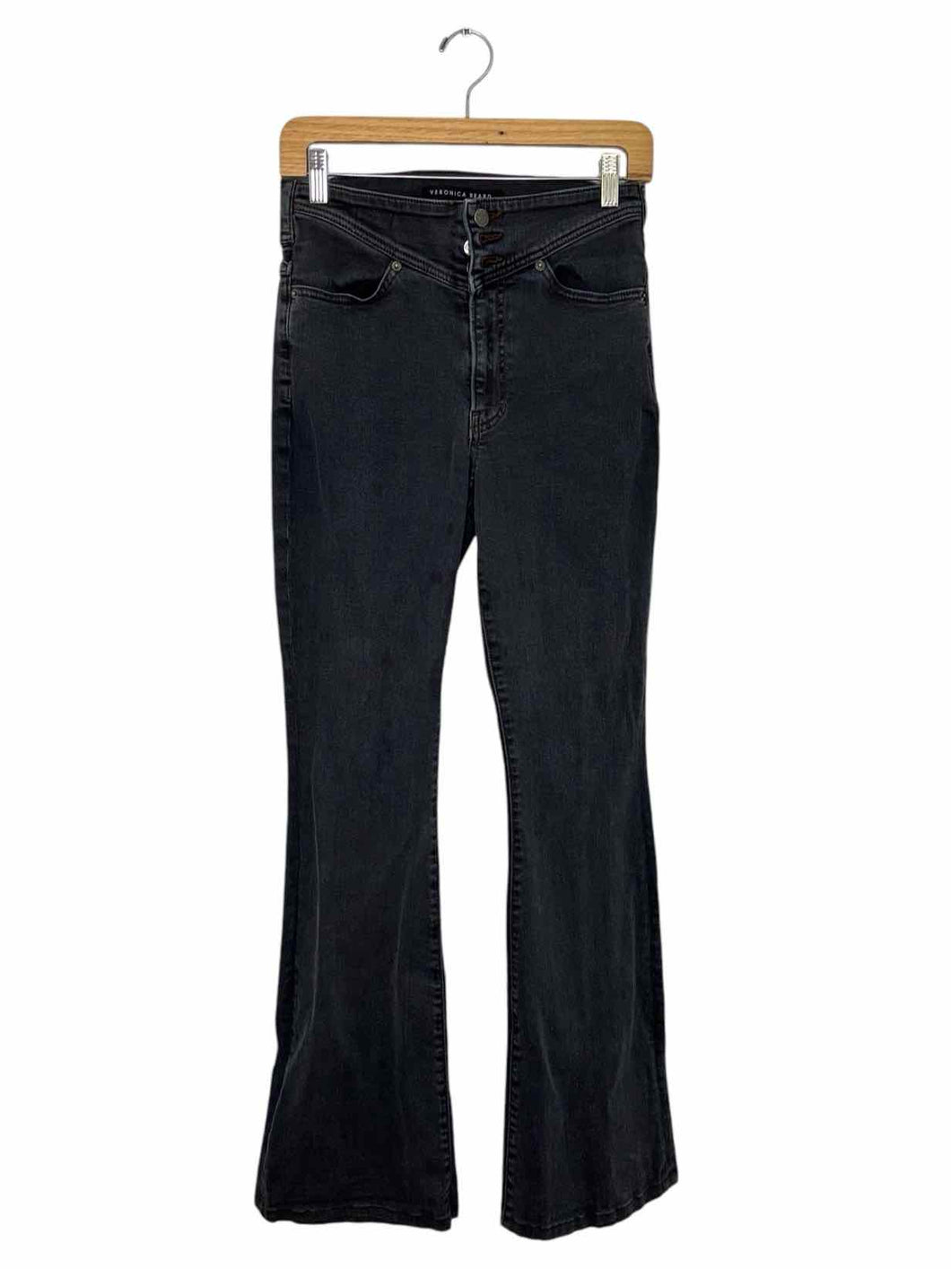 Veronica Beard Size 28 Black Denim Pre-Owned Jeans- Ladies