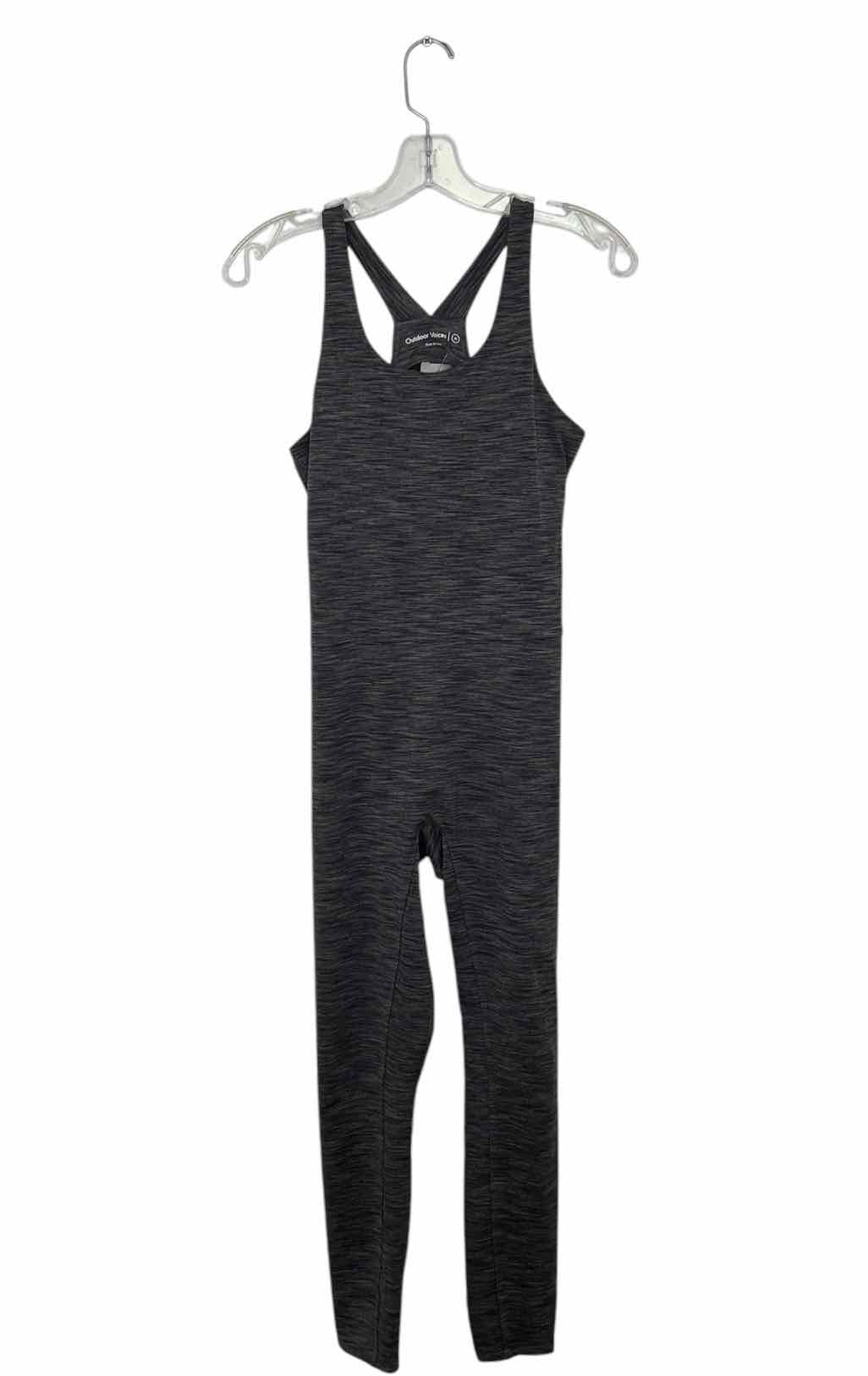 Outdoor Voices Size Medium Grey Pre-Owned Jumpsuit- Ladies
