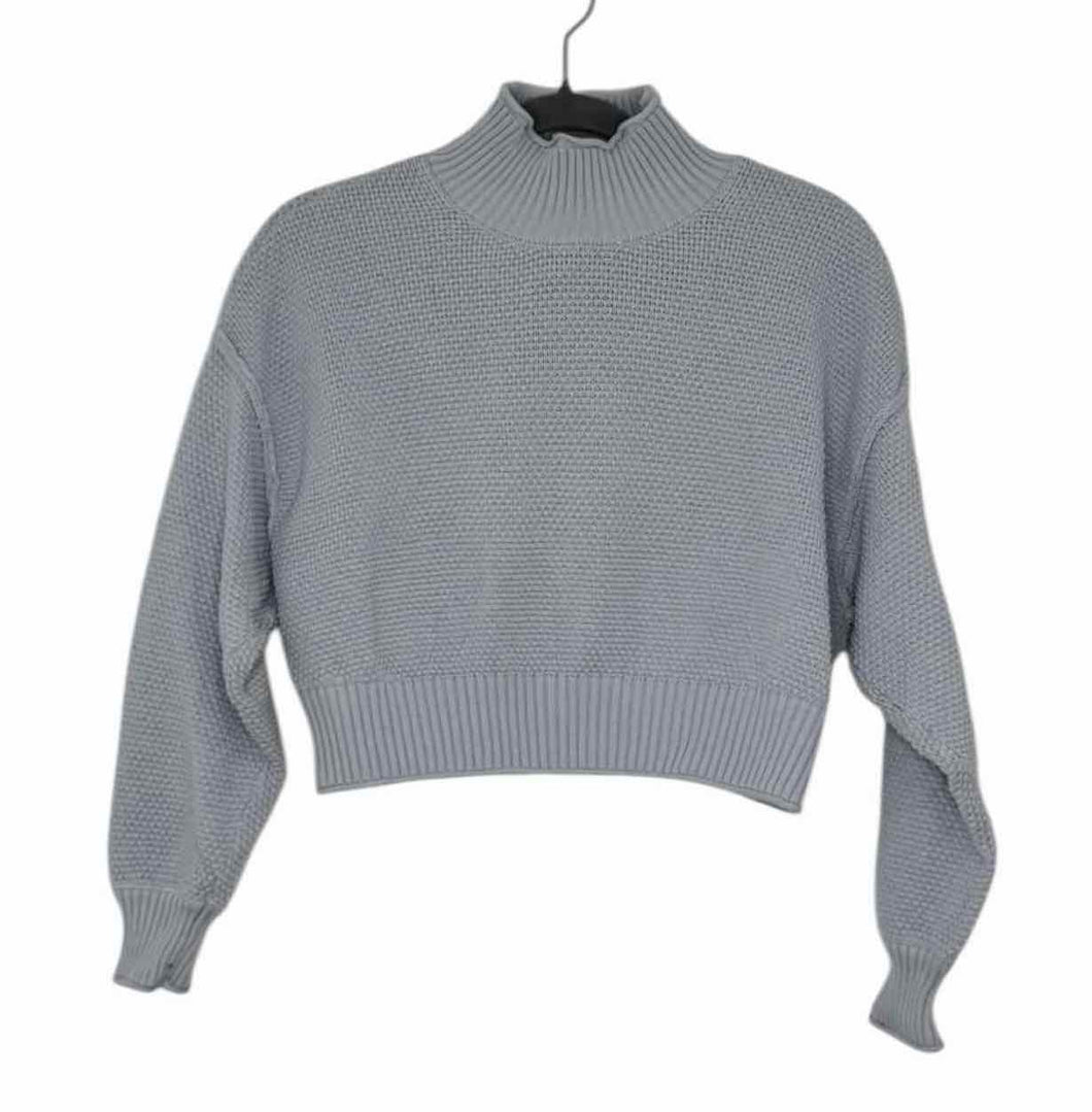 Free People Size X- Small Blue Pre-Owned Sweater- Ladies