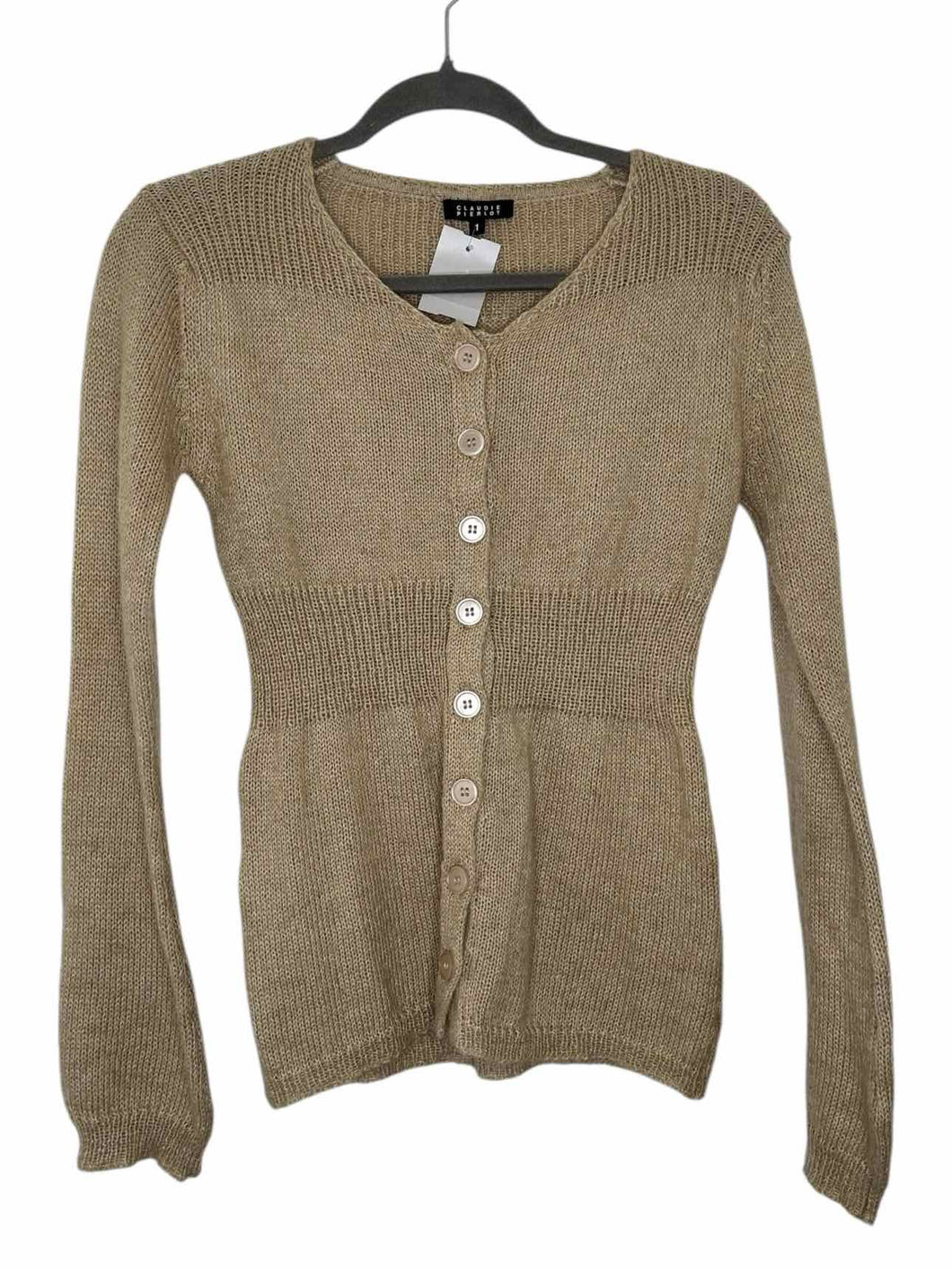 Size XS/S Beige Pre-Owned Sweater- Ladies
