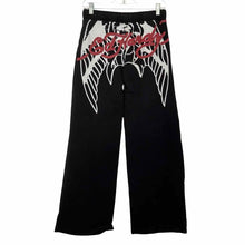 Load image into Gallery viewer, Ed Hardy Size Medium Black Print Pre-Owned Sweatpants
