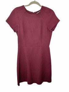 Banana Republic Size 8 Burgundy Pre-Owned Dress- Ladies