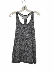 Nike Size Large Grey Print Pre-Owned Tank Top- Ladies