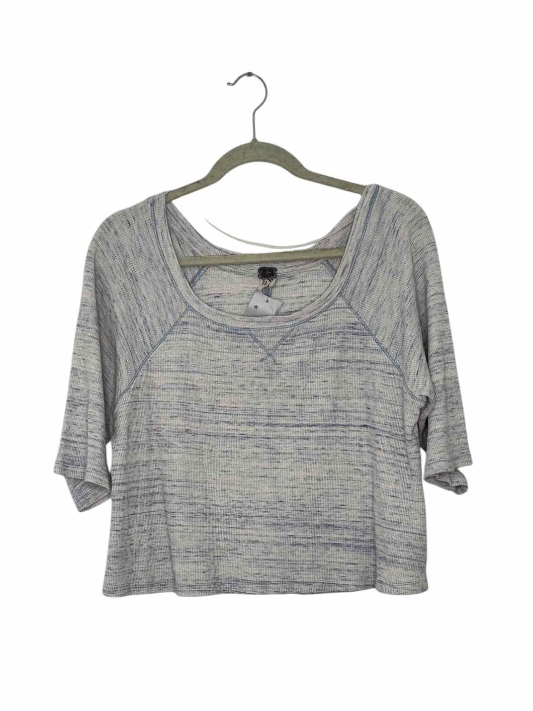 We the Free Size X- Small Blue Pre-Owned Top- Ladies