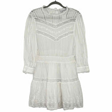 Load image into Gallery viewer, Love Shack Fancy Size Medium White Pre-Owned Dress- Ladies

