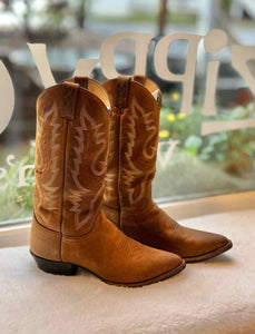 Justin Size 8 Brown Pre-Owned Boots- Ladies
