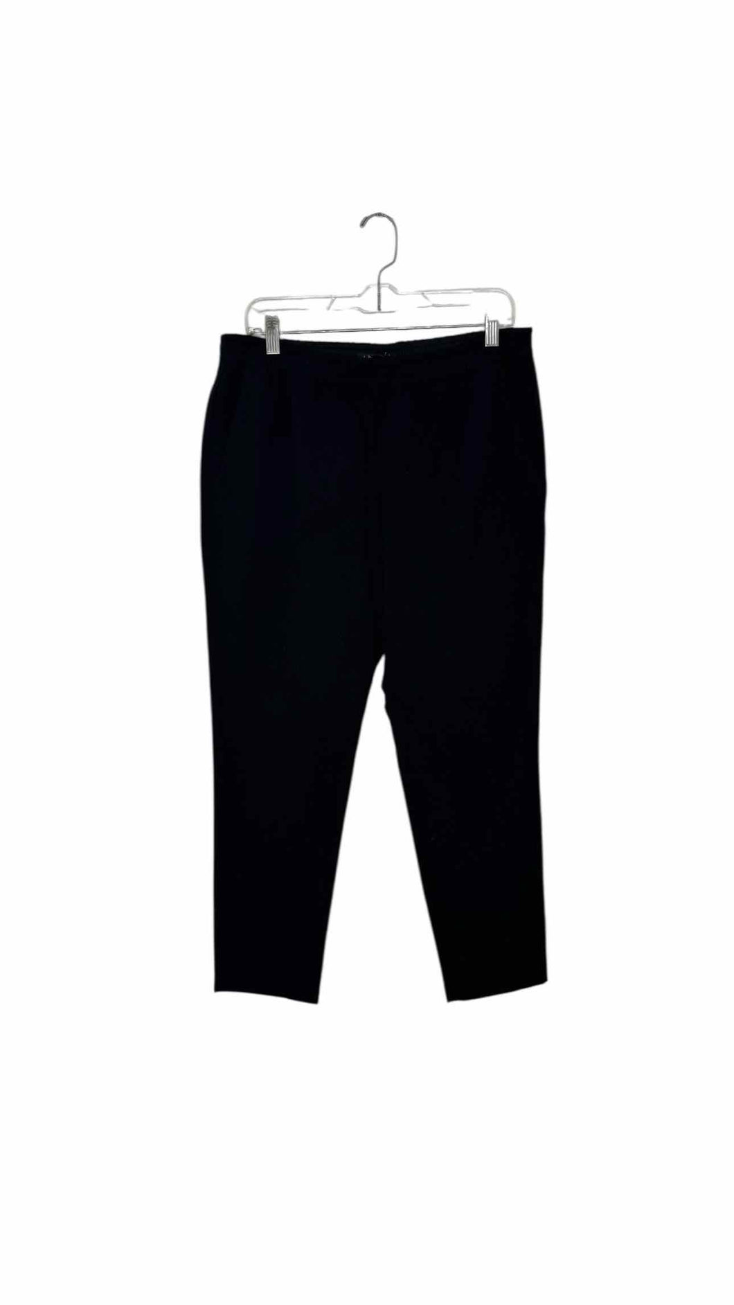 Theory Size 10 Black Pre-Owned Pants- Ladies
