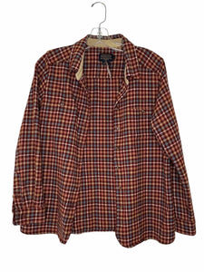 Pendleton Size Medium Brown Plaid Pre-Owned Shirt- Ladies
