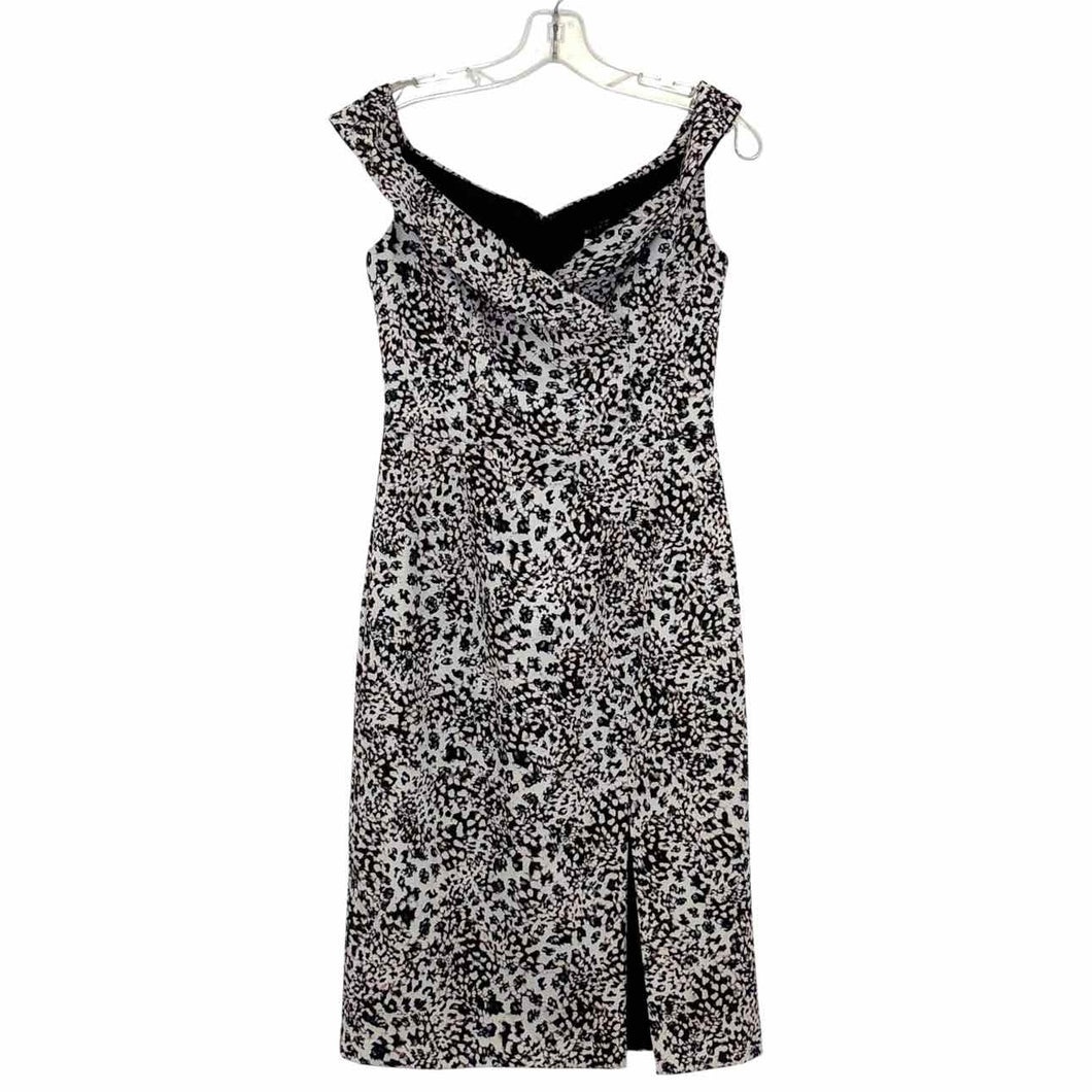black halo black and white dress Size 6 Print Pre-Owned Dress- Ladies – Zippy Chicks men's oxfords Length (Inches):50 6-Drawer Rattan Dresser, Integrated The timeless and elegant