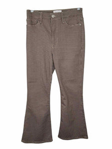 Frame Size 27 Tan Print Pre-Owned Pants- Ladies