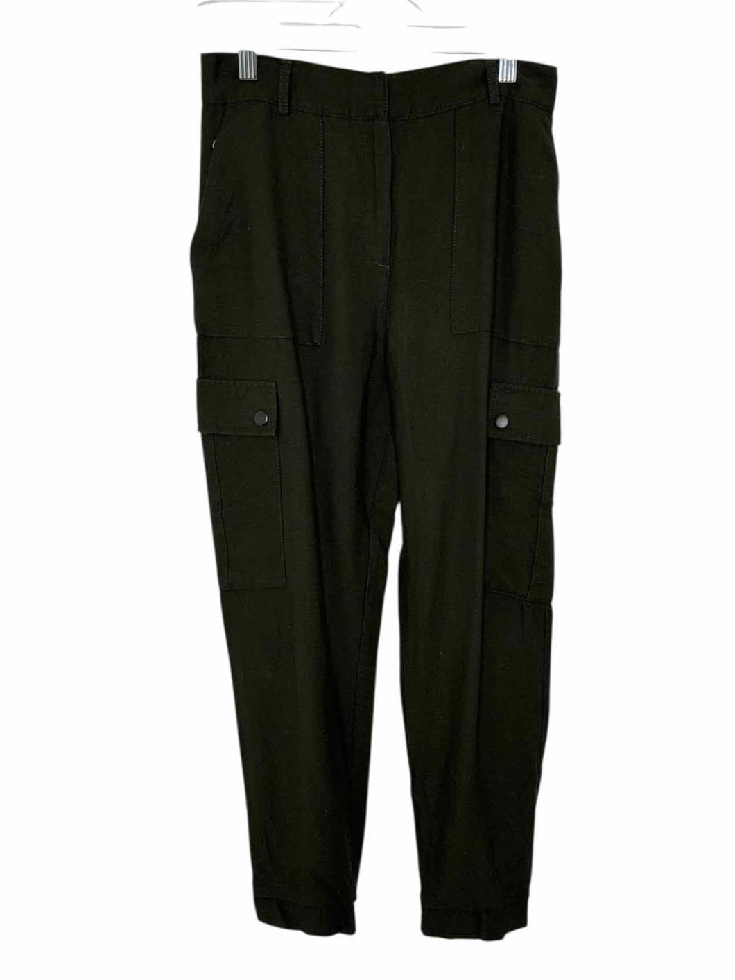 Mint Velvet Size 10 Olive Pre-Owned Pants- Ladies