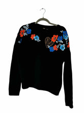 Load image into Gallery viewer, Maje Size L Black Pre-Owned Sweater- Ladies
