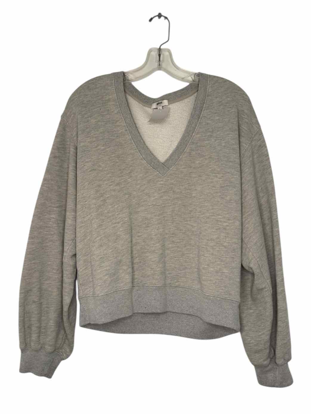 AGOLDE Size Small Grey Pre-Owned Sweatshirt- Ladies
