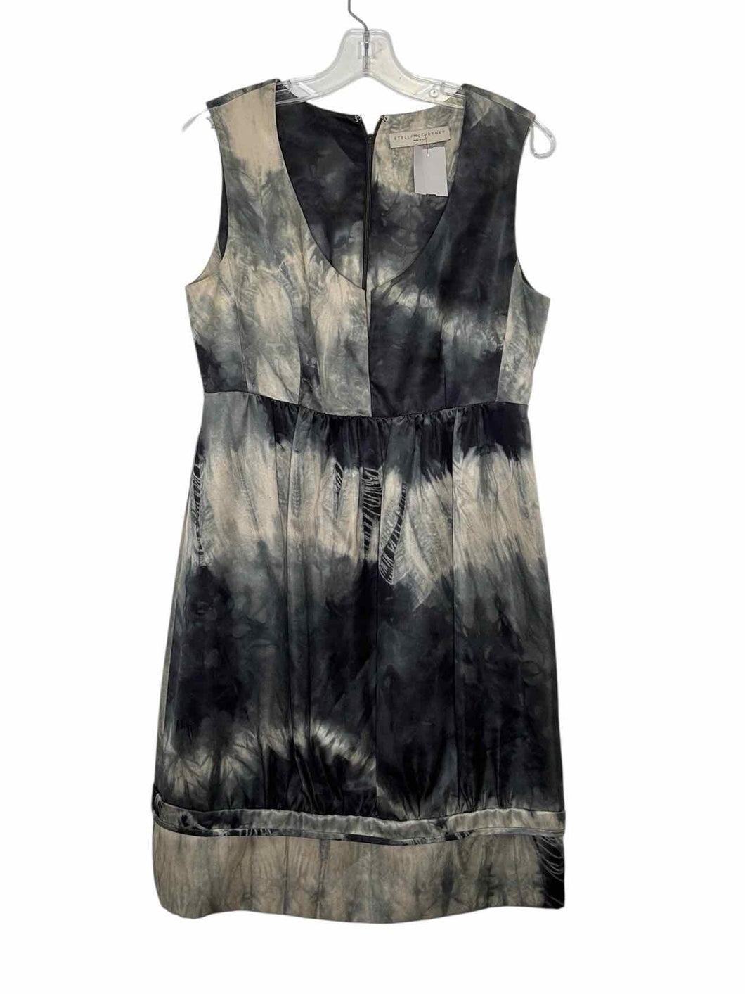 Stella McCartney Size Medium Grey Print Pre-Owned Dress- Ladies