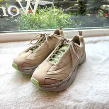 Load image into Gallery viewer, Hoka Size 7.5 Beige Sneaker Pre-Owned Shoes- Ladies
