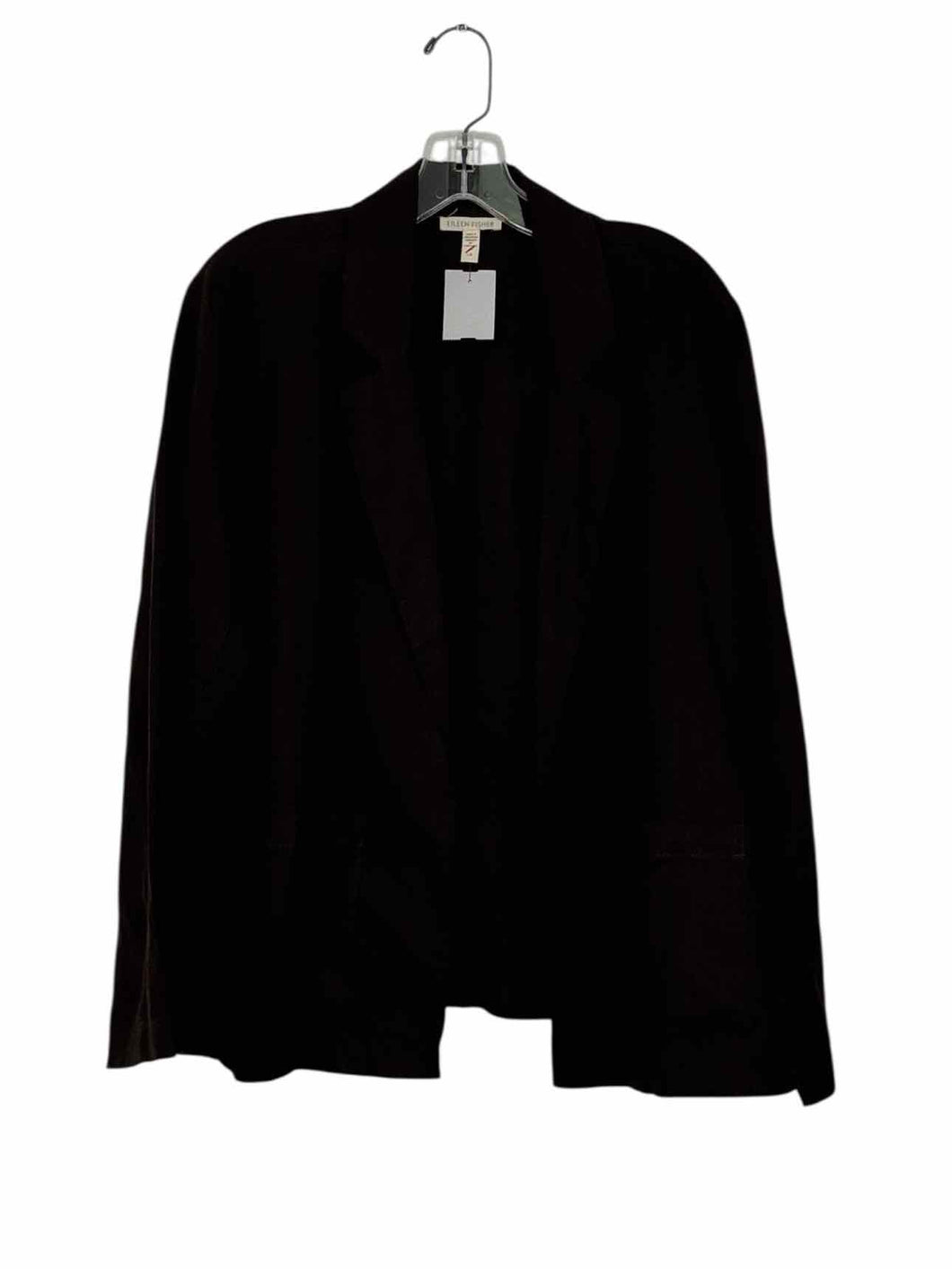 Eileen Fisher Size Large Brown Pre-Owned Blazer/Indoor Jacket- Ladies