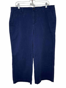 Lands End Size 16P Navy Pre-Owned Pants- Ladies