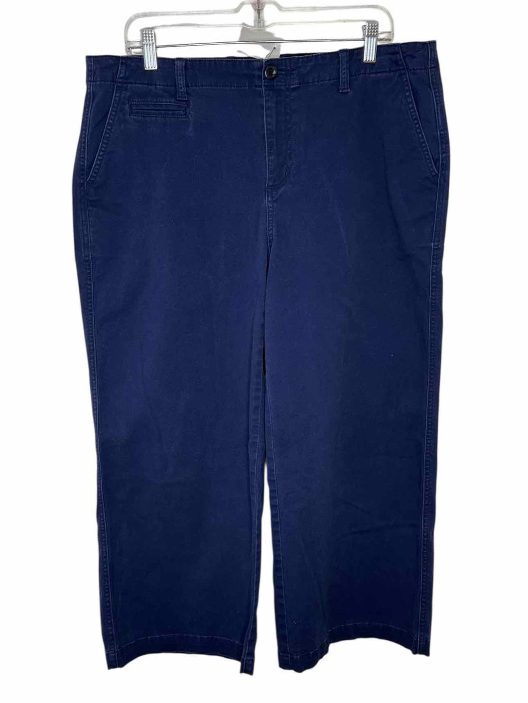 Lands End Size 16P Navy Pre-Owned Pants- Ladies