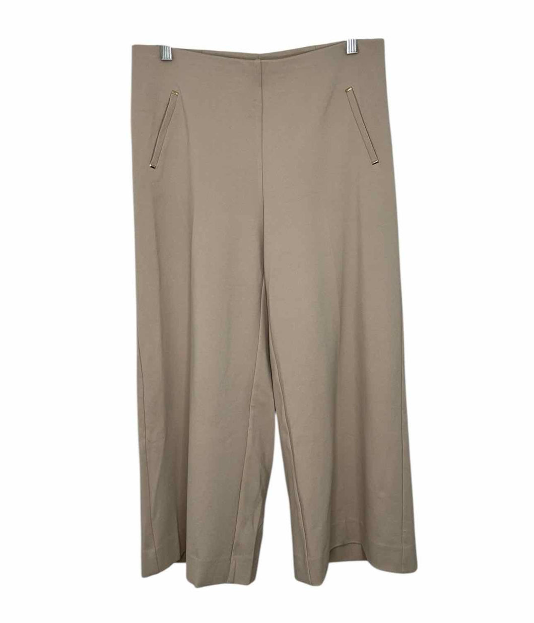 Chicos Size 8P Beige Pre-Owned Pants- Ladies