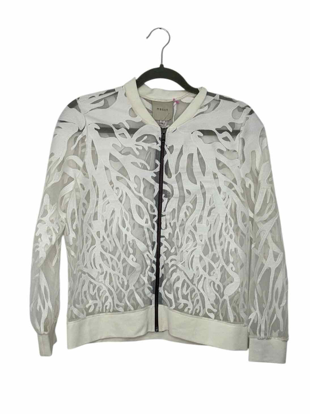Mason Size 4 White New w/ Tags Blazer/Indoor Jacket- Ladies
